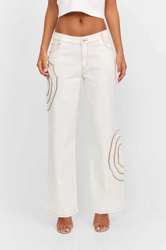 Sahara Jeans White