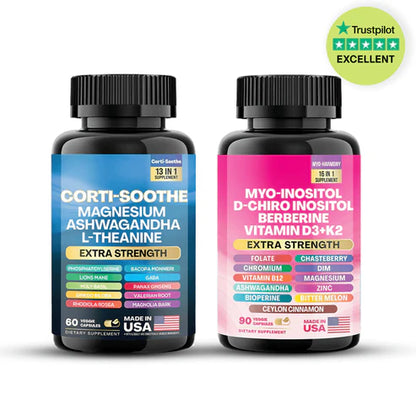 Women's 2-in-1 Corti-Soothe & Myo-Inositol Bundle